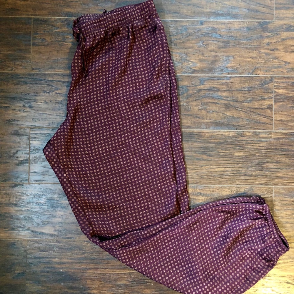 Chelsea28 sateen jogger pajama bottoms